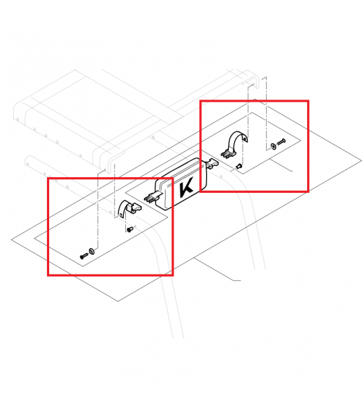 Kuschall Seat Bag Fixing Clip Kit